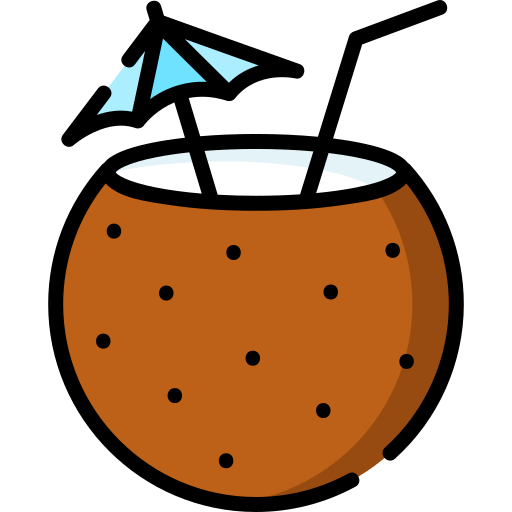 Coconut Special Lineal color icon