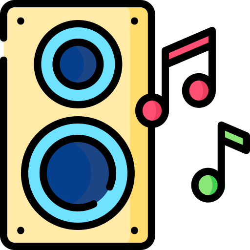 subwoofer Special Lineal color icon