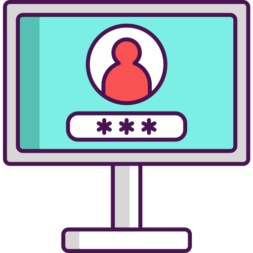 пароль Flaticons Lineal Color иконка