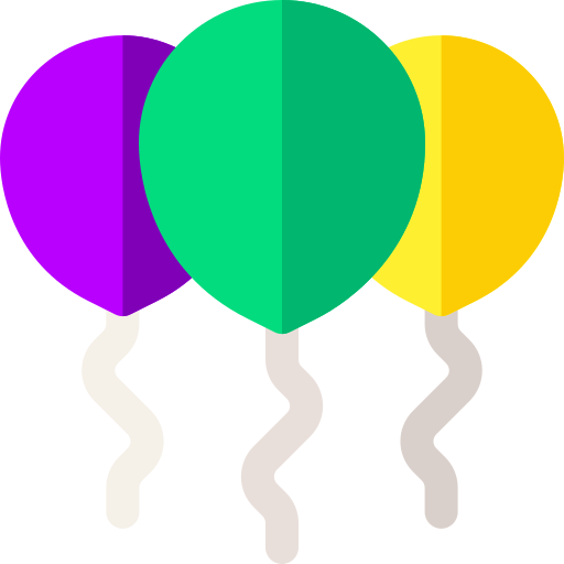 balon Basic Rounded Flat ikona
