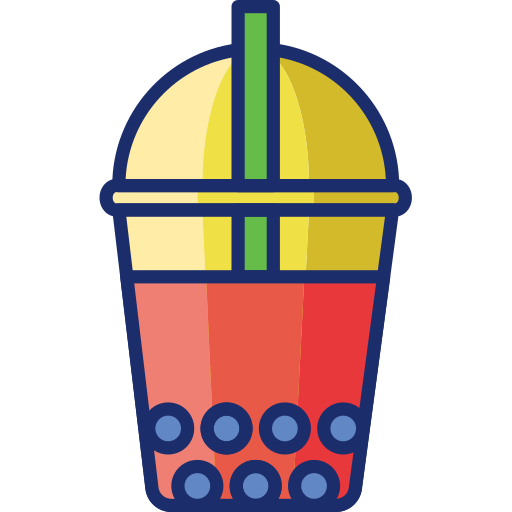 Iced tea Flaticons Lineal Color icon
