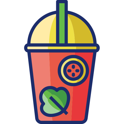 smoothie Flaticons Lineal Color icoon