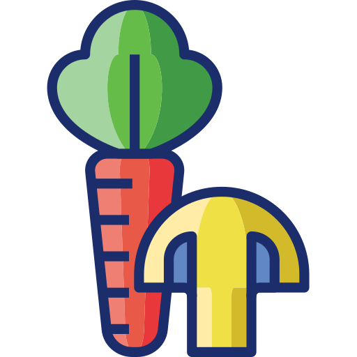 vegetales Flaticons Lineal Color icono