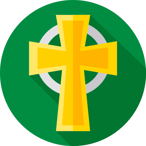 Cross Flat Circular Flat icon