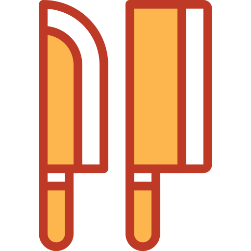 noże Berkahicon Lineal Color ikona