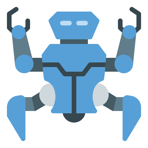Робот Berkahicon Flat иконка