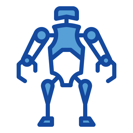 robot Berkahicon Lineal Color icono