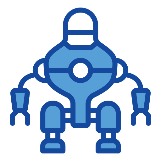 Robot Berkahicon Lineal Color icon