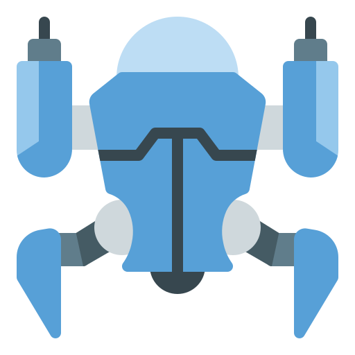robot Berkahicon Flat icoon
