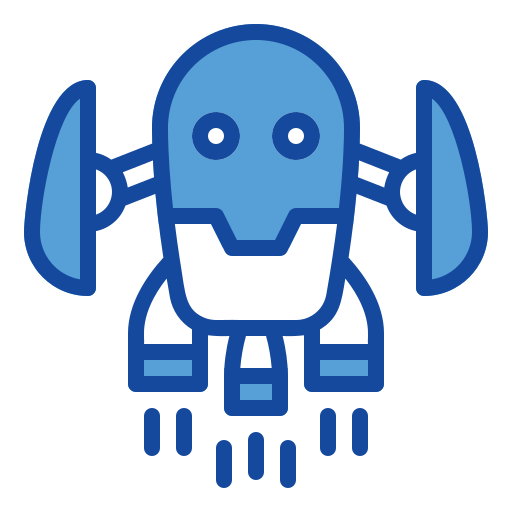 Robot Berkahicon Lineal Color icon