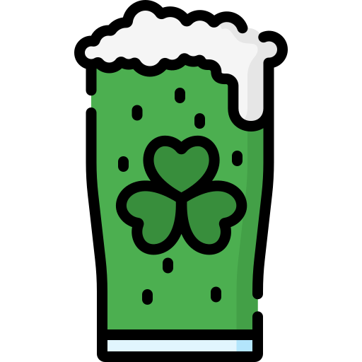birra verde Special Lineal color icona