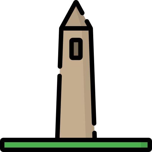 Irish round tower Special Lineal color icon