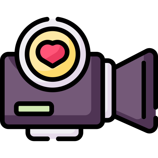 Videocamera Special Lineal color icon