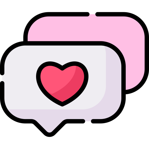 Love message Special Lineal color icon