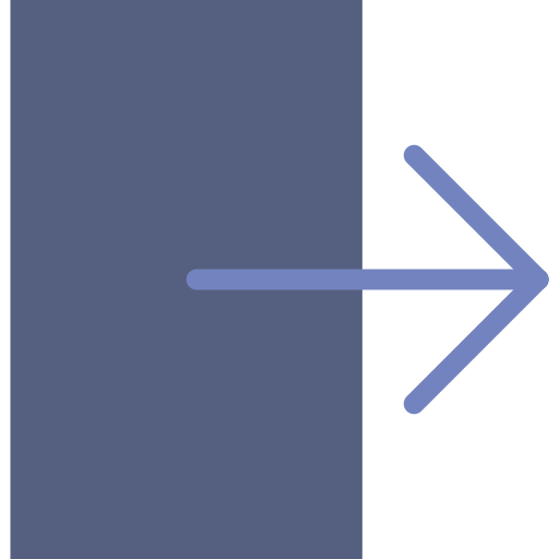 Exit Basic Miscellany Flat icon