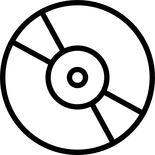disco compacto Basic Miscellany Lineal icono