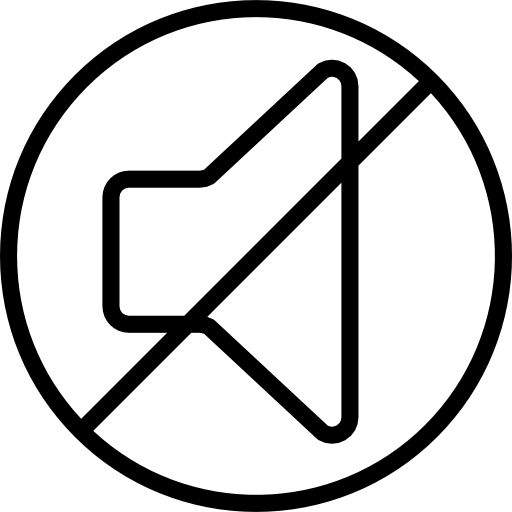 無音 Basic Miscellany Lineal icon