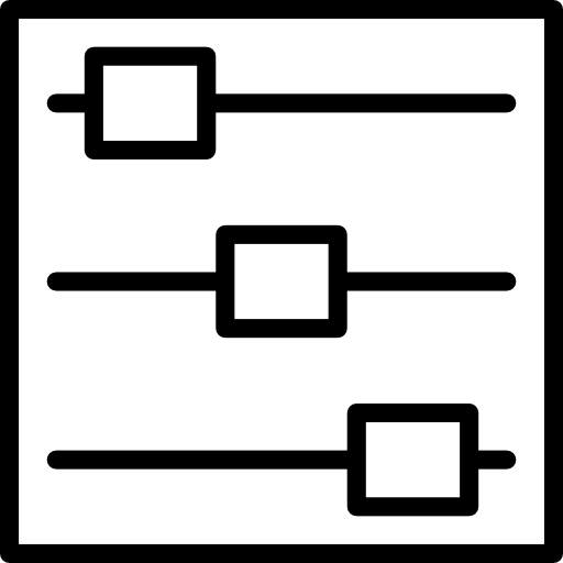 Controls Basic Miscellany Lineal icon