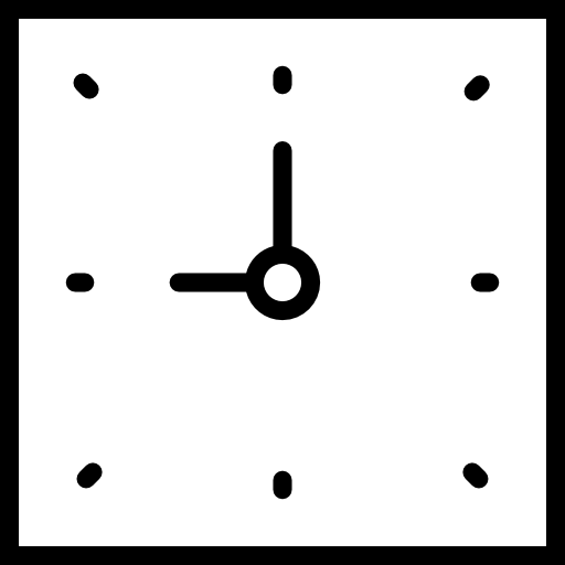 l'horloge Basic Miscellany Lineal Icône