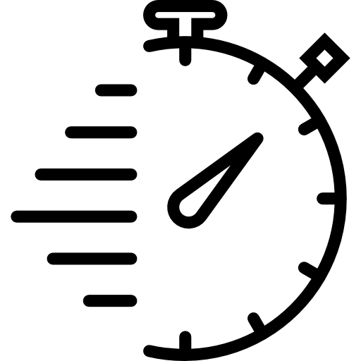 Stopwatch Basic Miscellany Lineal icon
