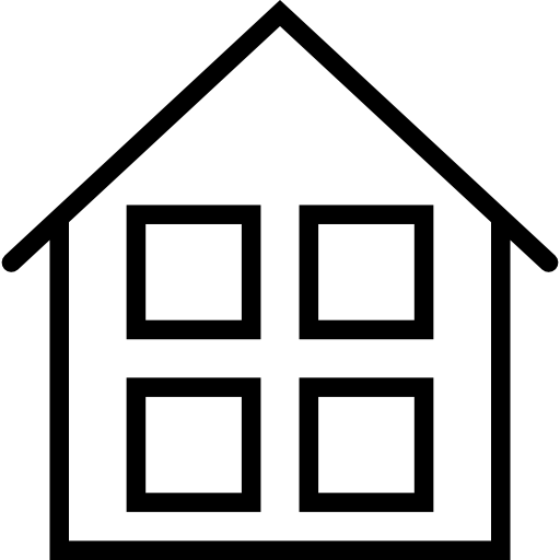 casa Basic Miscellany Lineal icona