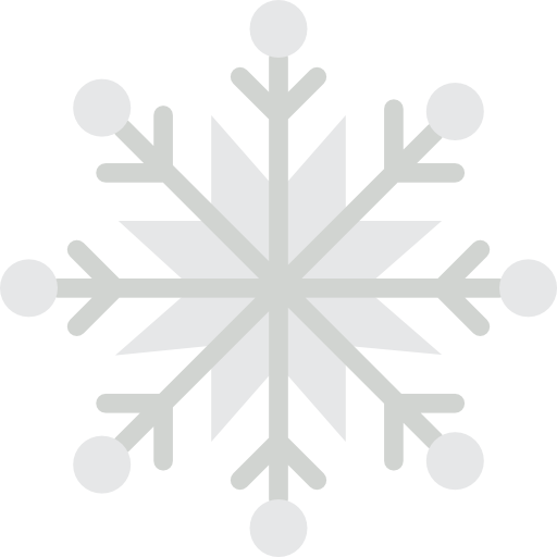 Snowflake Basic Miscellany Flat icon