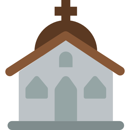 Church Basic Miscellany Flat icon