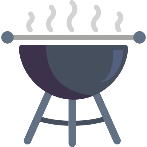 grill Basic Miscellany Flat icon