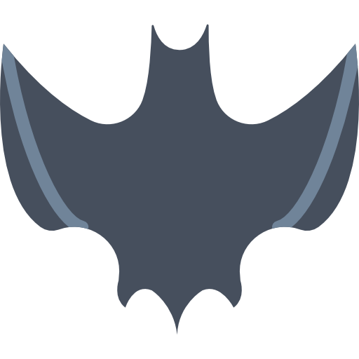 Bat Basic Miscellany Flat icon