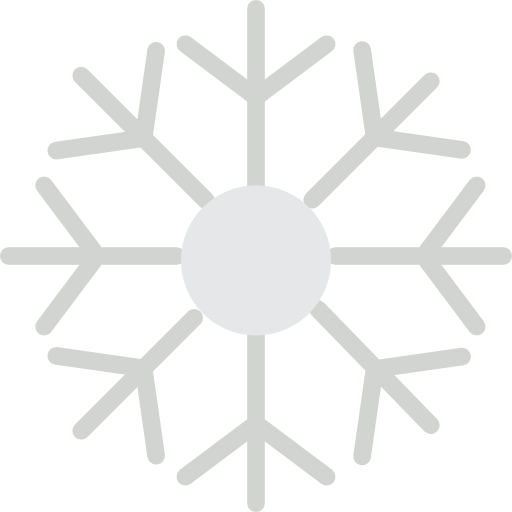 Snowflake Basic Miscellany Flat icon