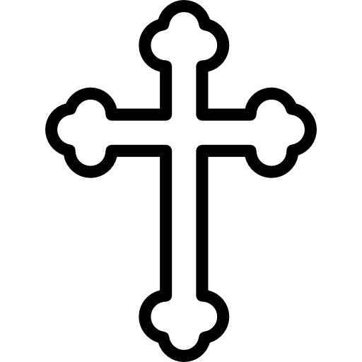 Cross Basic Miscellany Lineal icon