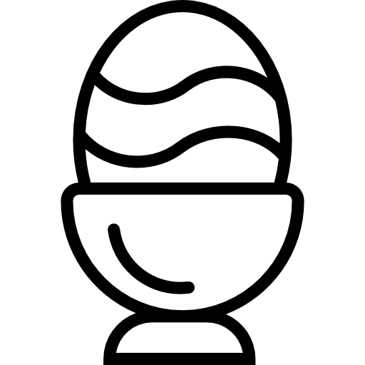 uovo di pasqua Basic Miscellany Lineal icona