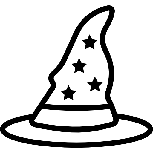 Wizard Basic Miscellany Lineal icon