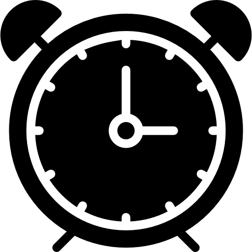 Alarm clock Basic Miscellany Fill icon