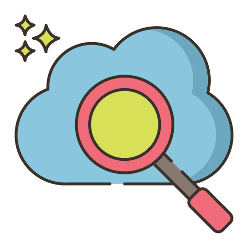 cloud computing Flaticons Lineal Color icoon