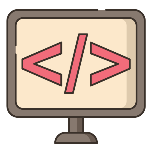 Coding Flaticons Lineal Color icon