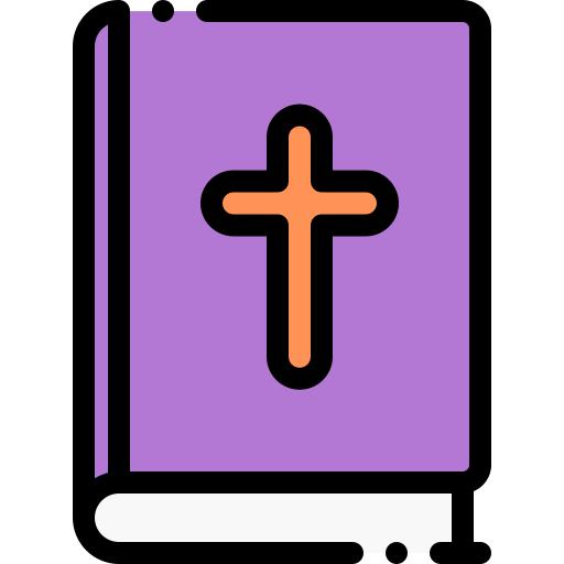 성경 Detailed Rounded Lineal color icon