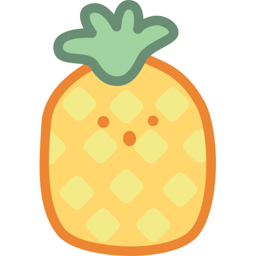 Pineaple Generic color lineal-color icon