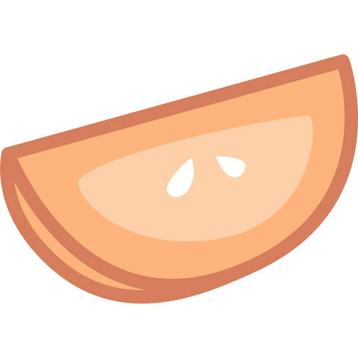 Orange slice Generic color lineal-color icon