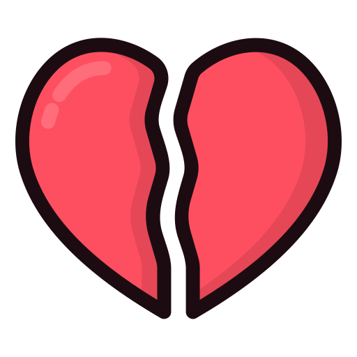 Heartbreak Generic color lineal-color icon