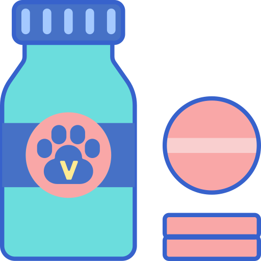 Pet Flaticons Lineal Color icon