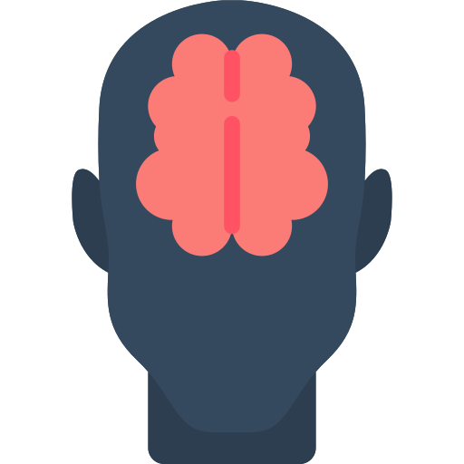 cerebro Basic Miscellany Flat icono