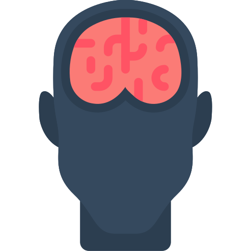 Brain Basic Miscellany Flat icon