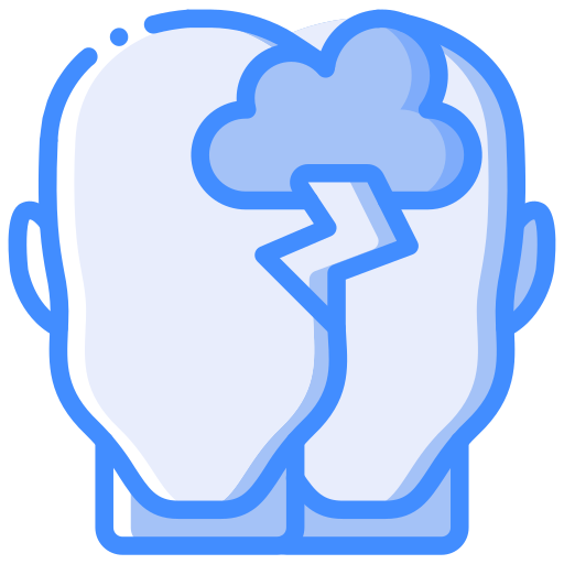 対立 Basic Miscellany Blue icon