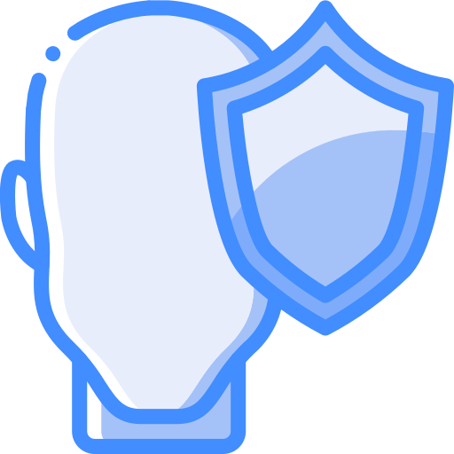 escudo Basic Miscellany Blue Ícone