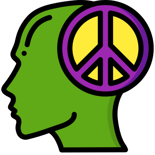心の平和 Basic Miscellany Lineal Color icon