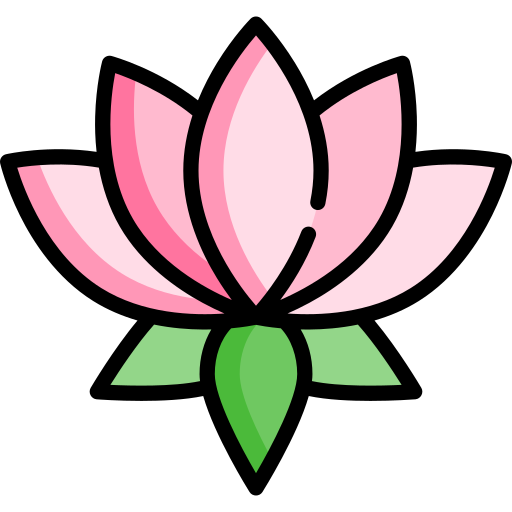 flor de lotus Special Lineal color Ícone
