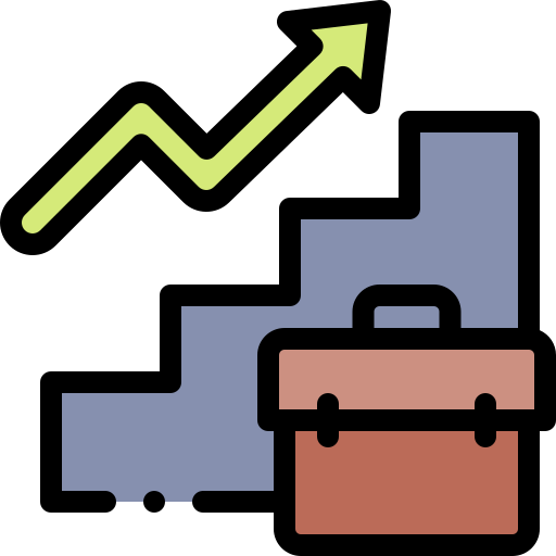 förderung Detailed Rounded Lineal color icon