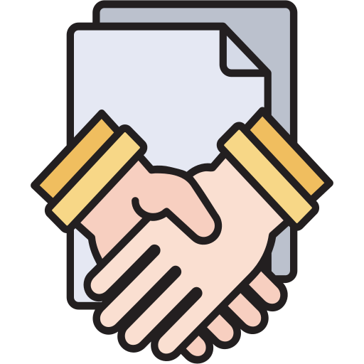 Partnership handshake Generic color lineal-color icon