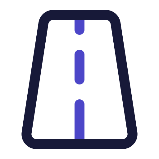 Дорога Generic outline иконка